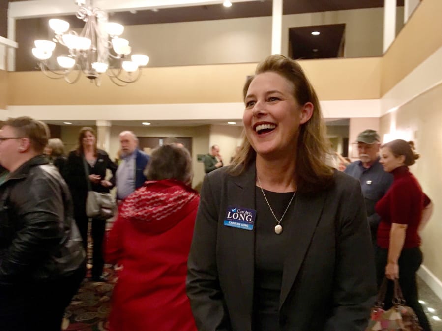 Democrat Carolyn Long announced her candidacy for U.S. Representative in the 3rd Congressional District in December. The seat is now held by Republican Jaime Herrera Beutler.
