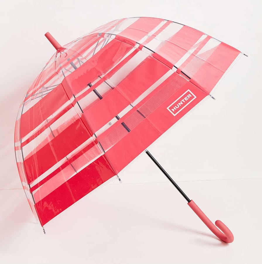 Hunter’s Original Striped Bubble Umbrella ($65, urbanoutfitters.com).