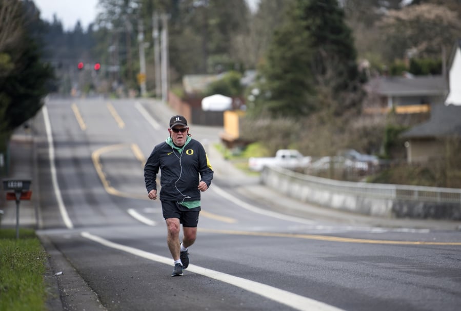 Roy Hahn of Vancouver ran the Boston Marathon in 1988. He never intended to run the race again, but he was inspired to begin training again after the bombings at the marathon five years ago. In two weeks, the 72-year-old will toe the line for the 122nd annual Boston Marathon.
