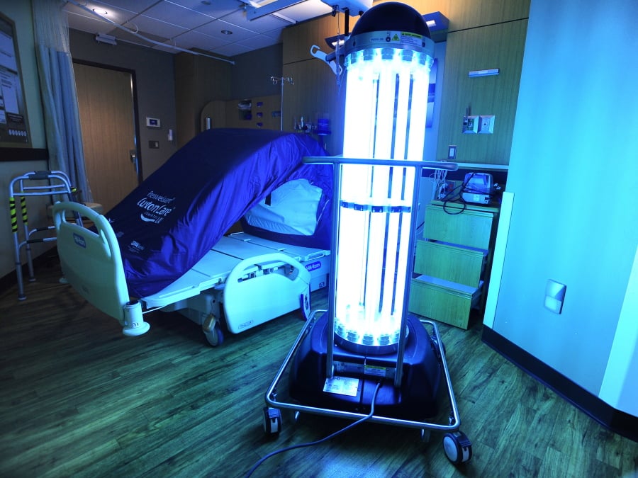 After testing an ultraviolet light disinfection system for five months last year, St. Charles Bend in Bend, Ore., has acquired three Tru-D SmartUVC devices that are now being used to kill some of the nastier germs found around the hospital.