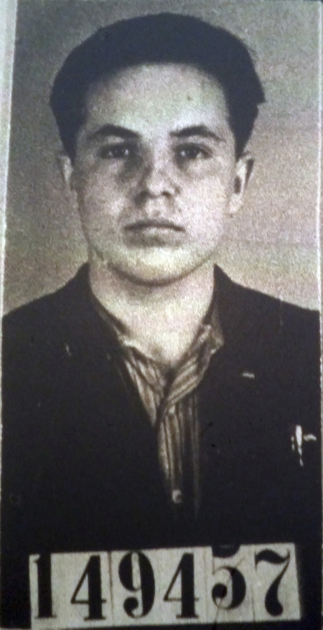 This photo of Michael Karkoc was part of his application for German citizenship filed with the Nazi SS-run immigration office on Feb. 14, 1940. U.S.
