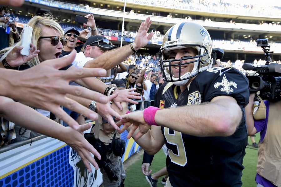 New Orleans Saints quarterback Drew Brees has agreed to a two-year, $50 million extension with the New Orleans Saints. The person spoke to The Associated Press on condition of anonymity on Tuesday, March 13, 2018, because the agreement has not been announced.