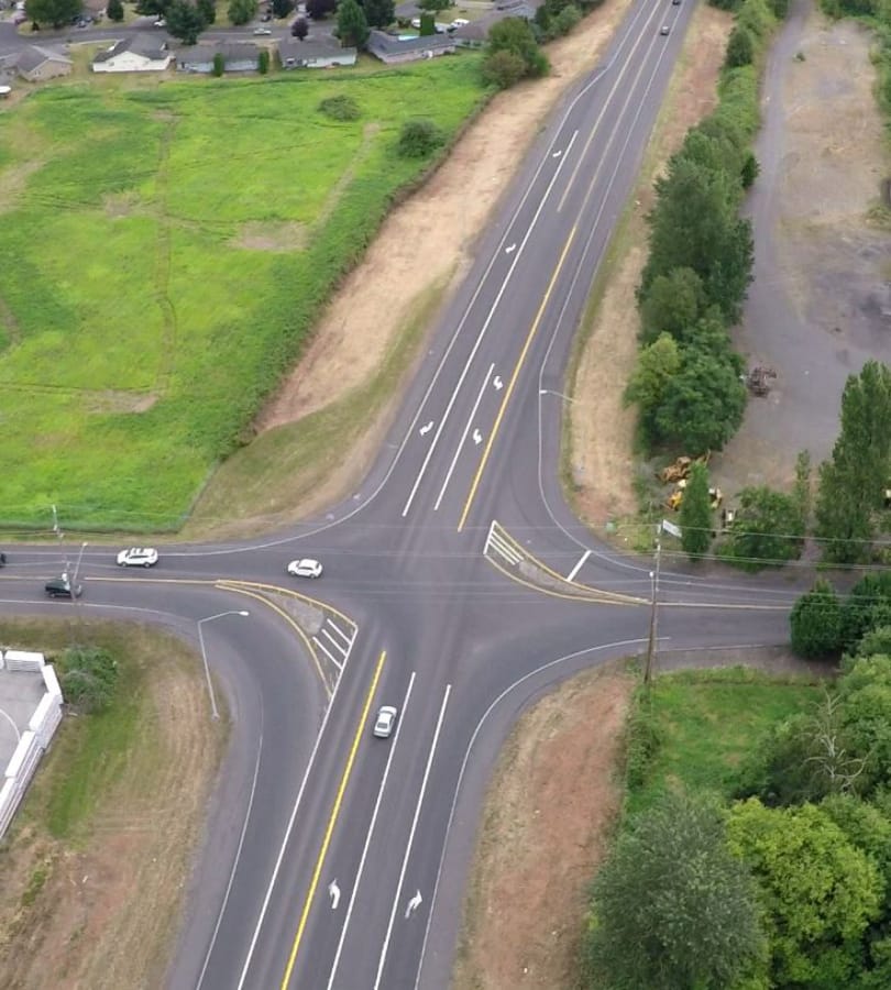 WSDOT plans to build roundabouts at two busy intersections on Highway 14. The agency said they’re a cost-effective way to improve driver safety and traffic flows.