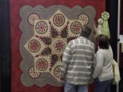 The Best in Show quilt was by Bonnie Keller.