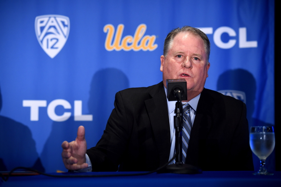 New UCLA head football coach Chip Kelly.