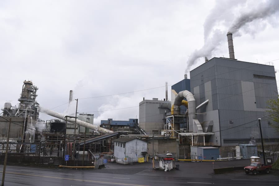 The Georgia-Pacific Camas Mill in 2017.