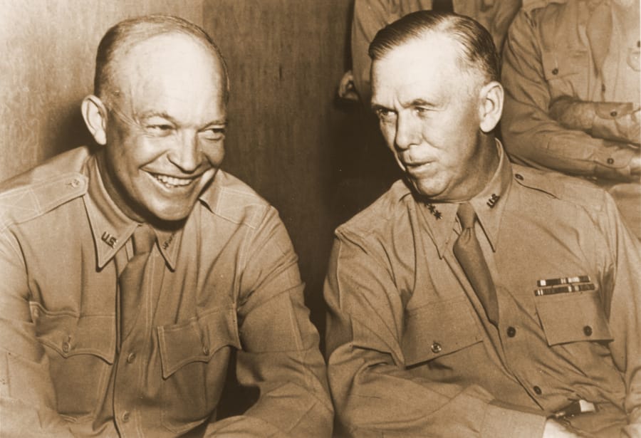 FDR’s options: Gen. Dwight Eisenhower, left, and Gen.