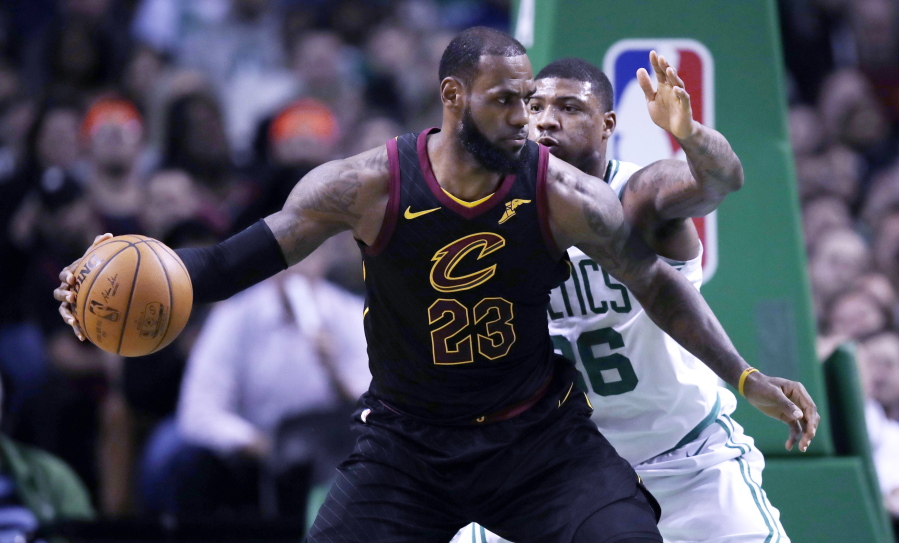 LeBron James and the Cavaliers carry a six-game winning streak at Boston into this year’s Eastern Conference finals.