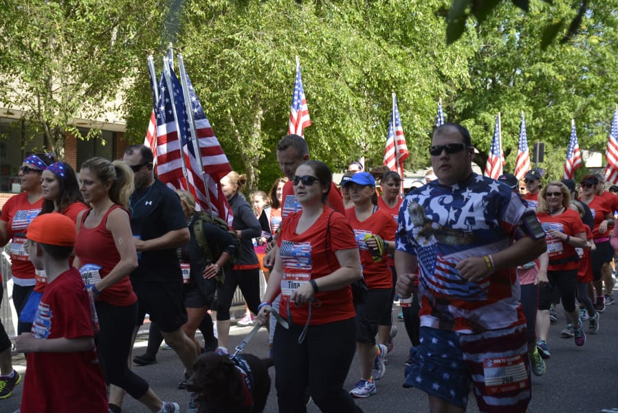 The Run to Remember in downtown Washougal offers a chance to get exercise and honor the military a week before Memorial Day weekend.