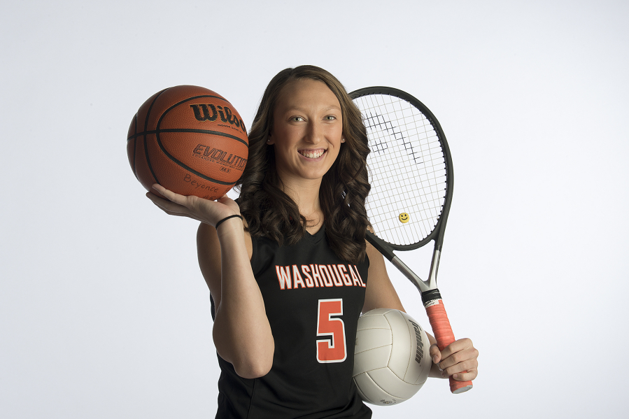 Washougal junior Beyonce Bea, 16, was an all-league selection in volleyball and tennis, and was on the All-Region basketball team.