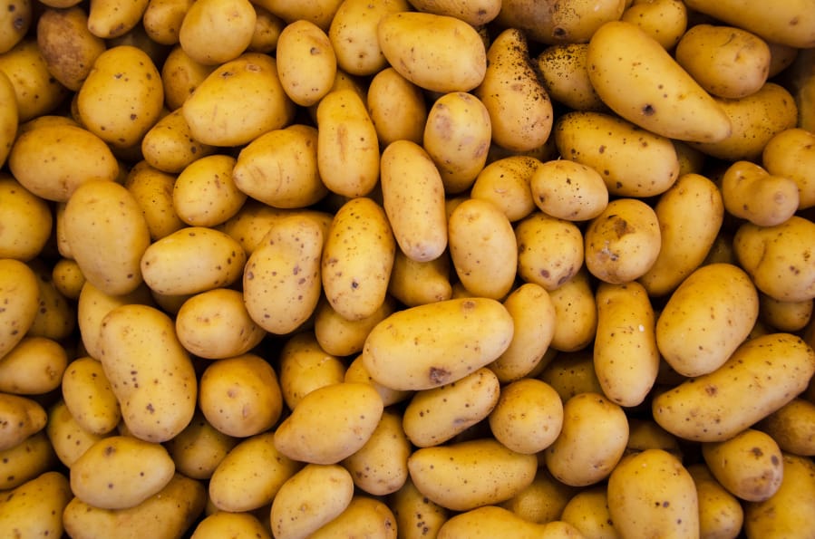 Like regular potatoes, new potatoes can be cooked whole, diced, mashed or sliced.