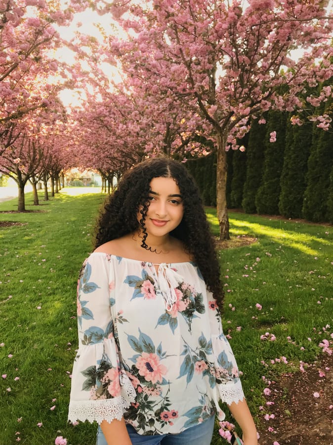 Orchards: Heritage High School 10th-grader Caitlin Procopio, who was picked as a delegate for Congress of Future Medical Leaders by Nobel Prize-winner Dr. Mario Capecchi.