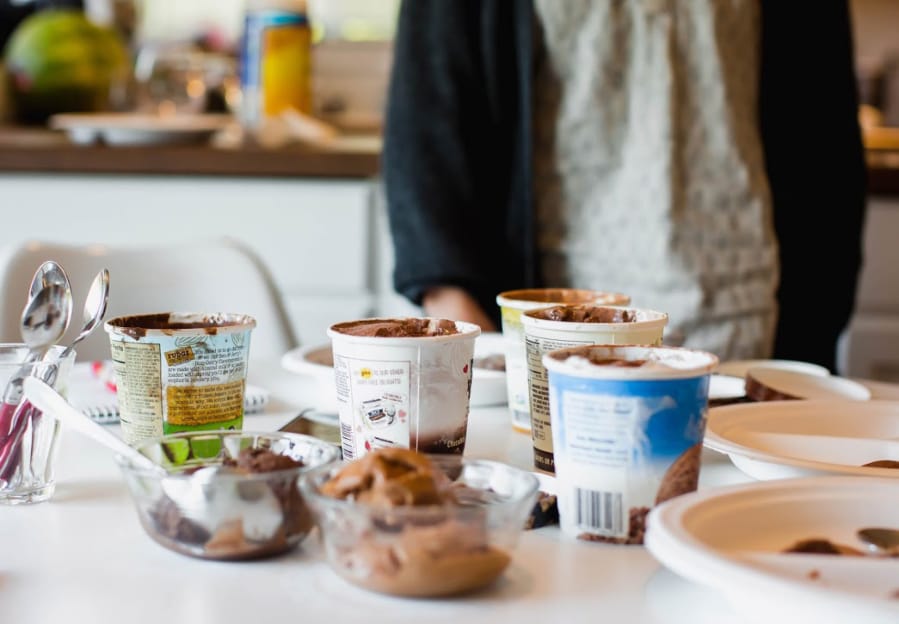Monika Spykerman, Sue O’Bryan and Columbian food critic Rachel Pinsky sampled eight kinds of vegan ice cream in search of the perfect lick.