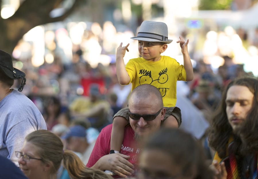 All ages are welcome to get down during this summer’s free outdoor concerts in Vancouver and Camas.