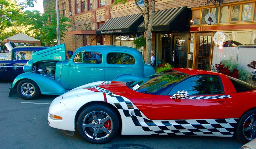 The Camas Car Show brings classic and specialty cars and trucks to the streets of downtown Camas.