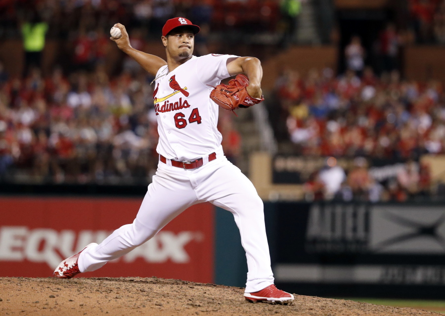 Relief pitcher Sam Tuivailala was acquired by the Seattle Mariners from the St. Louis Cardinals on Friday, July 27, 2018, in exchange for minor-league pitcher Seth Elledge.