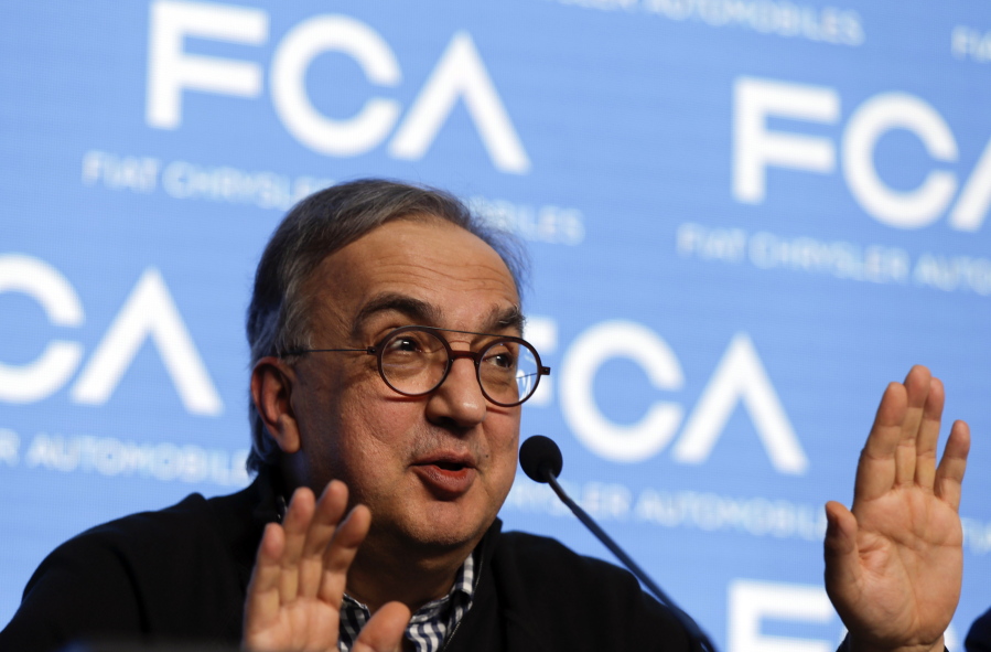 Sergio Marchionne Fiat Chrysler CEO