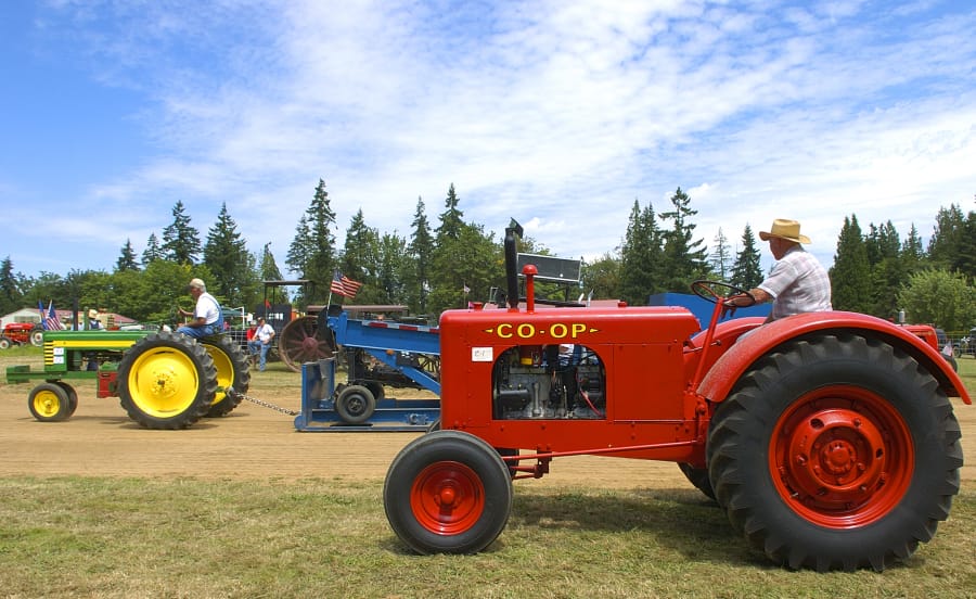 Antique tractors, engines and vintage farm goods can be seen at the Iron Ranch Antique Tractor, Engine Show and Flea Market.