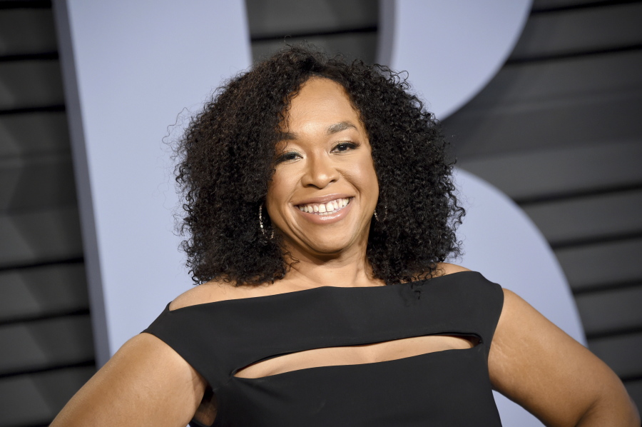 Shonda Rhimes arrives at the Vanity Fair Oscar Partyin Beverly Hills, Calif. Rhimes’s first slate of shows for Netflix include a look at the migration of African-Americans from the Jim Crow South, romance among wealthy 19th century Londoners and a documentary on Debbie Allen’s reimagining of “The Nutcracker.” The streaming service on Friday announced eight shows Rhimes and her collaborators at Shondaland are developing.