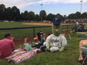 The Portland Pickles, shown here, offer a family-friendly baseball experience that hopefully will be replicated when the West Coast League expands to Ridgefield next year.
