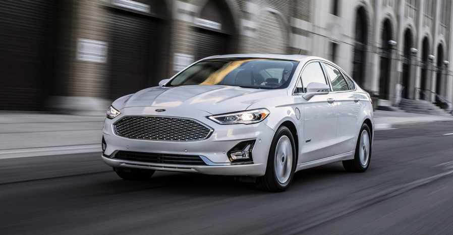 The 2019 Ford Fusion-- the first Ford vehicle globally with Co-Pilot360 driver-assist technology.