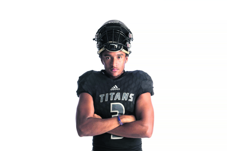 Union High School receiver and cornerback Darien Chase (Nathan Howard/The Columbian)