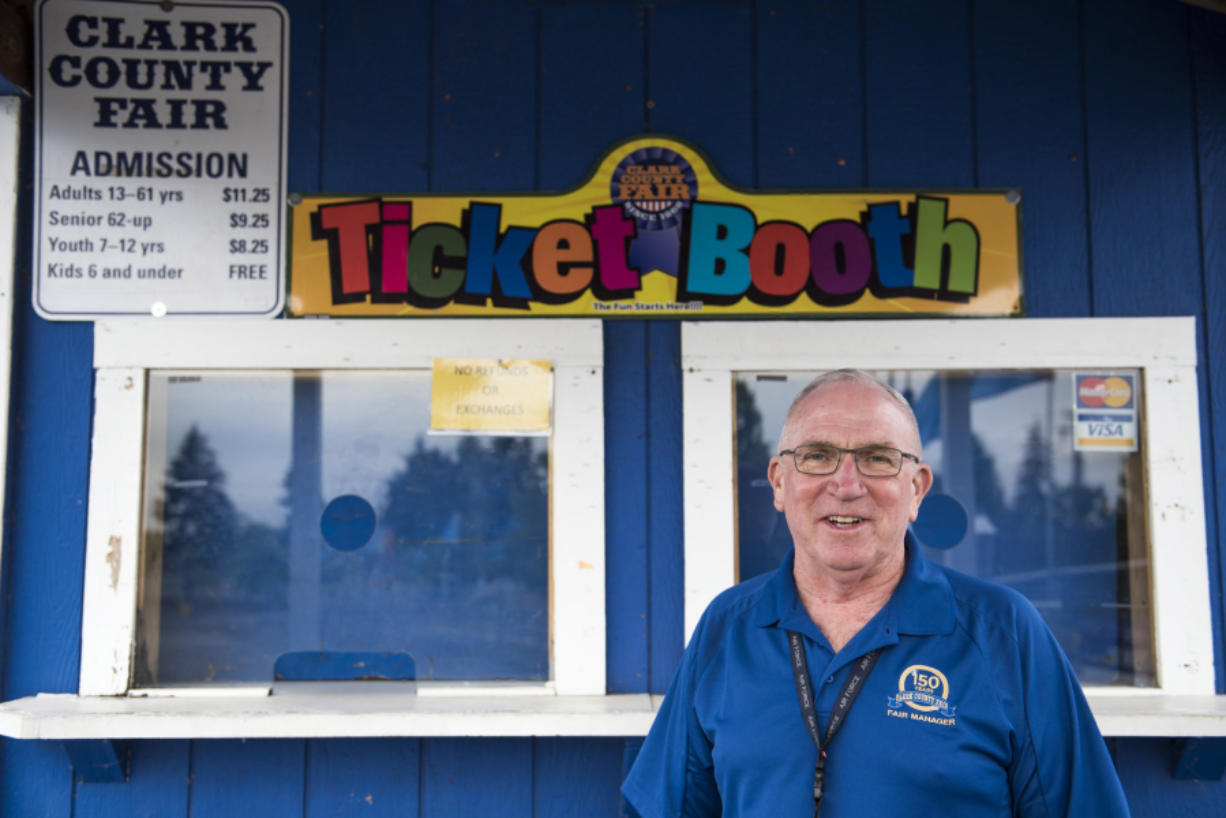 John Morrison, CEO of the Clark County Fair for the past decade, will step down after this year’s event.
