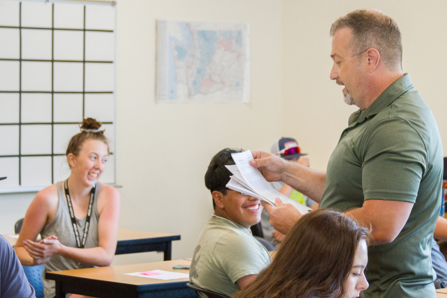 Woodland: Woodland High School math and science teacher Keith Clevenger spent his fourth straight summer helping students catch up by teaching summer school.
