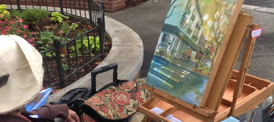 Camas Gallery’s annual Plein Air Art Event has artists on the streets of downtown Camas, painting the town’s charming streetscapes. Artists are needed to participate...or come see the finished paintings on First Friday, Sept. 7, and vote for your favorite.