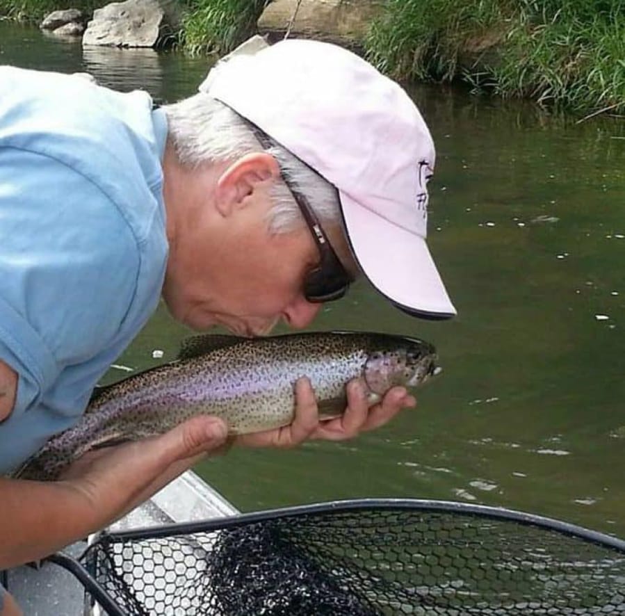 She sure does love fish: J. Michelle Swope of Olympia has been fly fishing since she was a girl. Now the chair of Trout Unlimited’s Women’s Initiative in Washington and a professional fly-fishing guide and instructor, Swope will visit Vancouver to teach a Ladies Only Fly Fishing 101 class Aug. 25.