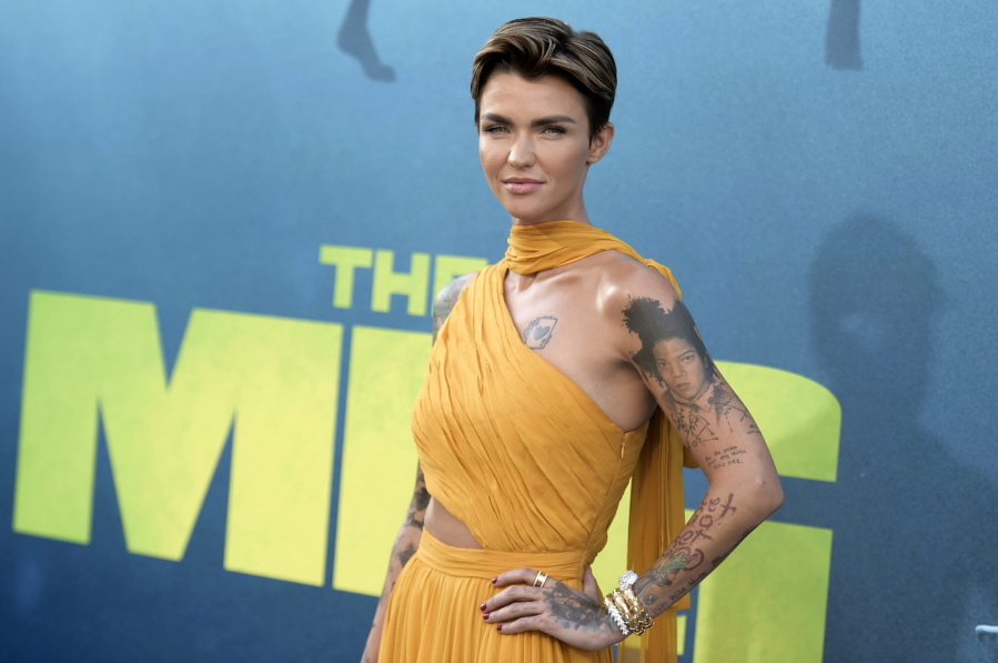 Ruby Rose attends the L.A. premiere of “The Meg” at TCL Chinese Theatre on Aug. 6 in Los Angeles.