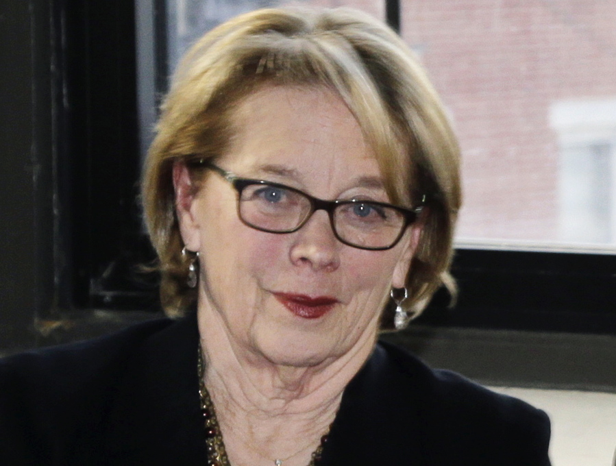 U.S. Rep. Niki Tsongas, D-Mass., participates in a small-business roundtable discussion in Lawrence, Mass. Tsongas is retiring after five terms in Congress, so ten Democrats and one Republican are vying for their parties’ nomination for the Third District seat in the Tuesday, Sept. 4, 2018 primary.