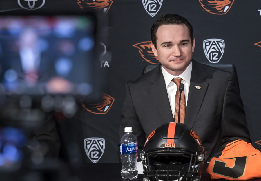 A former walk-on quarterback at Oregon State, Jonathan Smith is back in Corvallis this time to lead the Beavers as their head coach.