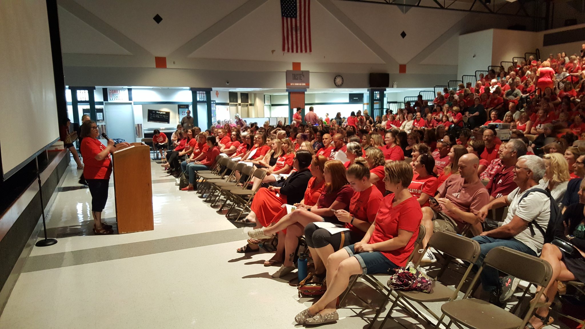 Battle Ground teachers voted overwhelmingly Wednesday to strike if a contract settlement cannot be reached with Battle Ground Public Schools before school starts.
