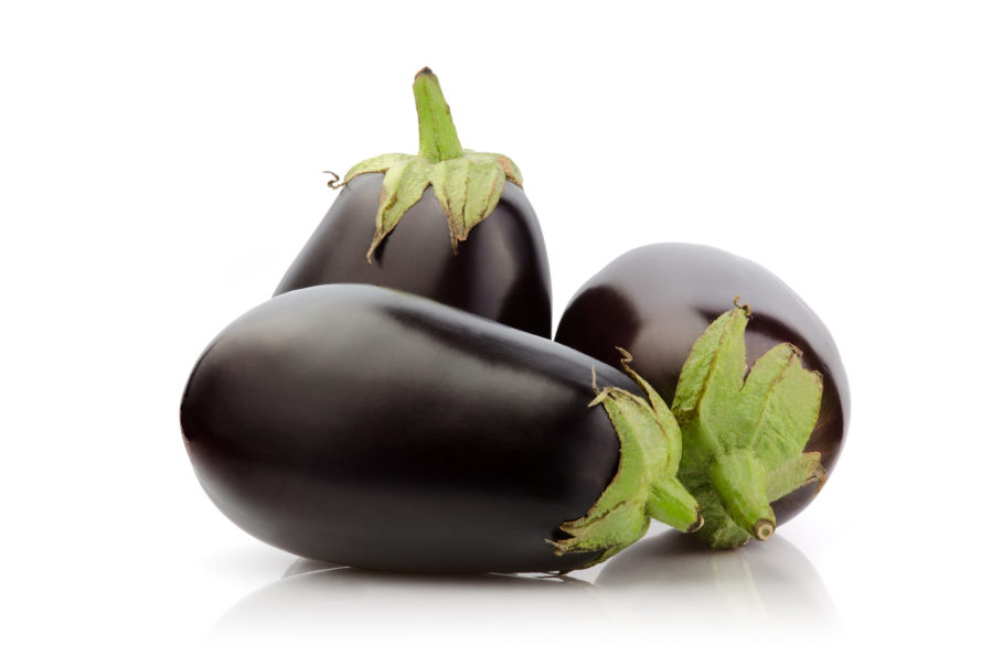 Eggplants are at their best from August through October, when they are in season.
