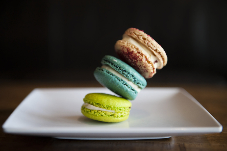 Salted macaroons at Sweet Touch.
