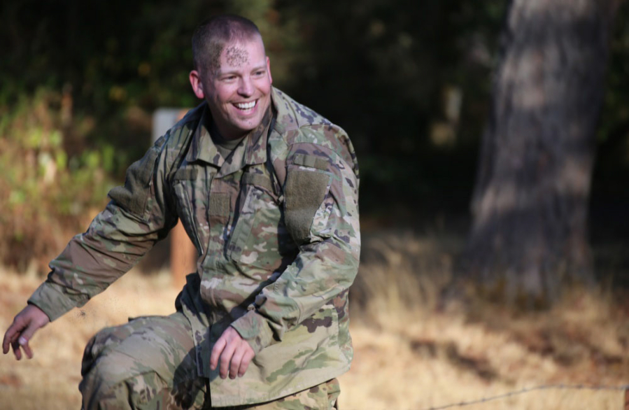 Hough: Spc. Robert Levy, who works at Wells Fargo in Vancouver, participated in the four-day 2018 Best Warrior Competition.
