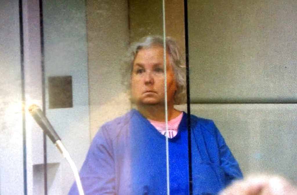 Nancy Brophy appears in Multnomah County Circuit Court in Sept. 6 Portland.
