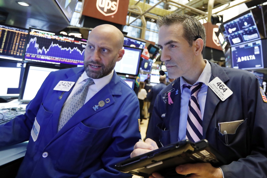 The Dow Jones Industrial Average reached an all-time high for the second day in a row Friday.