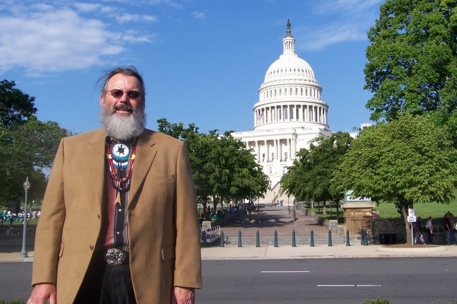 As vice chairman of the Chinook Indian Nation, Samuel V. Robinson has traveled to Washington, D.C., several times to testify in favor of Chinook tribal recognition. He will be one local resident telling a story about how he came to Clark County at the final Clark County Stories event on Thursday.