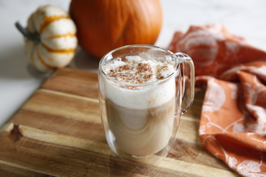 A healthier do-it-yourself version of Pumpkin Spice Latte, on September 26, 2018.
