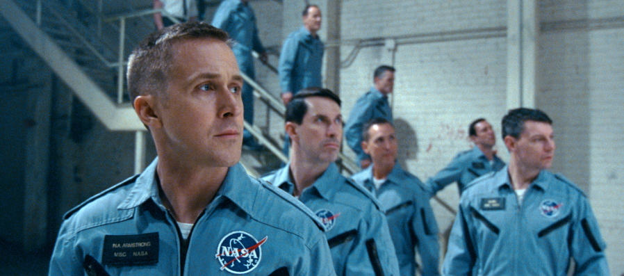 Ryan Gosling stars in “First Man.” Universal Pictures