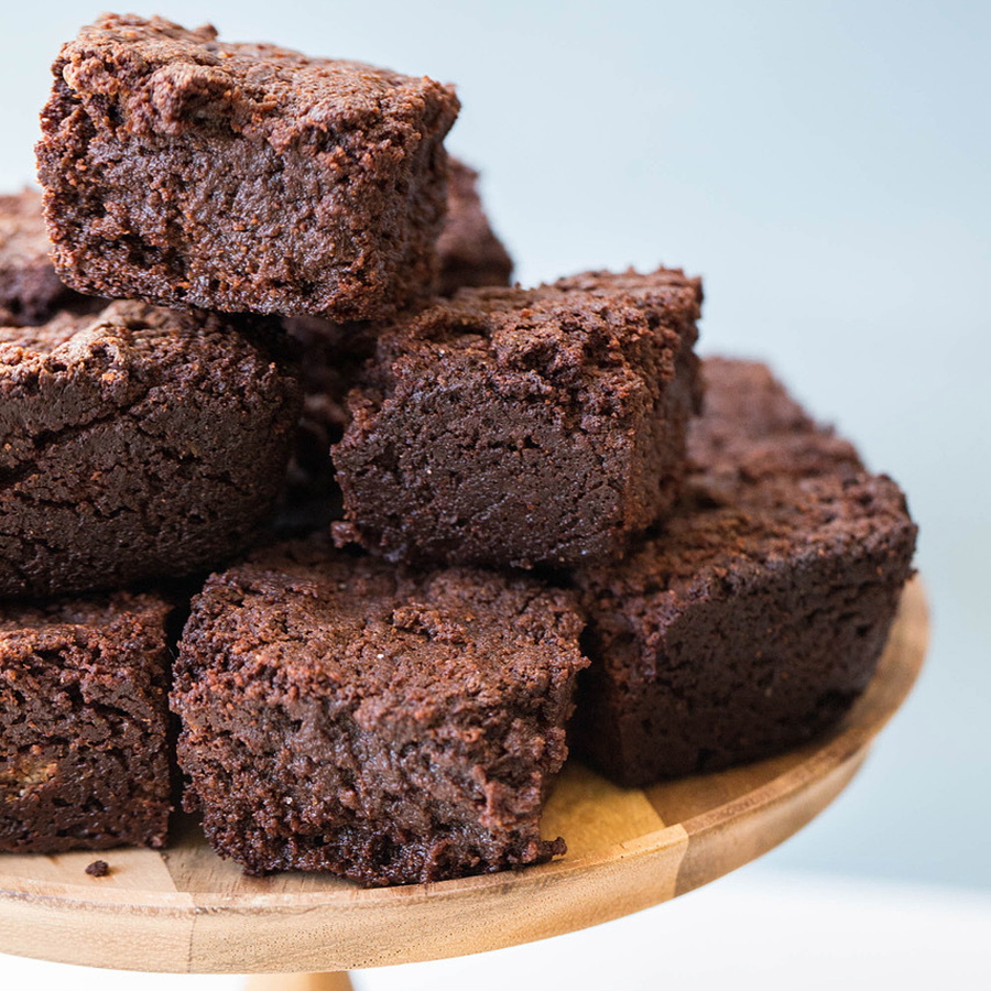 Mexican hot chocolate brownies in New York. This dish is from a recipe by Katie Workman.
