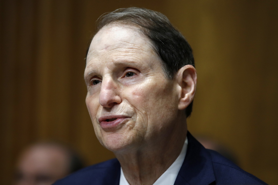 Sen. Ron Wyden, D-Ore., ranking member of the Senate Finance Committee, speaks during a hearing on the nomination of Charles Rettig for Internal Revenue Service Commissioner on Capitol Hill in Washington. Low-income people in states that haven’t expanded Medicaid are much more likely to forgo needed medical care than the poor in other states, according to a government report due out Monday, Oct. 15, amid election debates from Georgia to Utah over coverage for the needy. “States around the country have an opportunity to expand Medicaid to more people; these findings help show why it’s a winning proposition for states and the millions of Americans currently left out,” said Wyden, who requested the analysis.