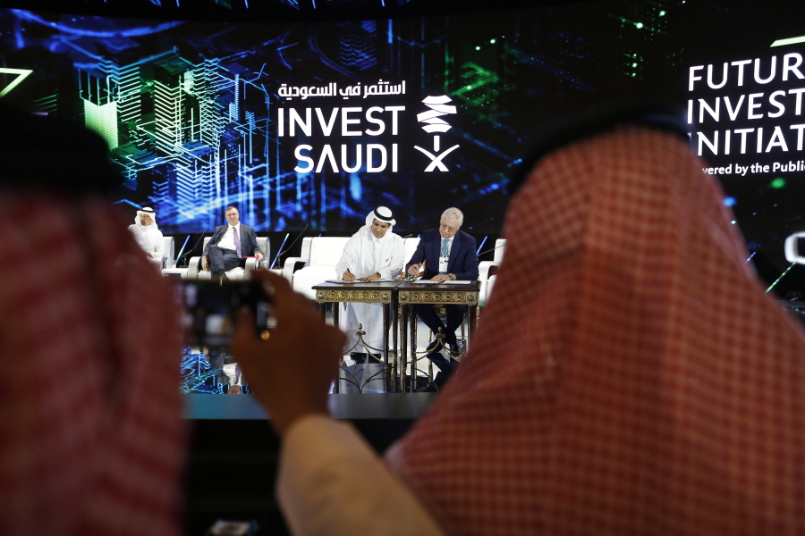 Saudi investment forum opens under haze of Khashoggi’s death The