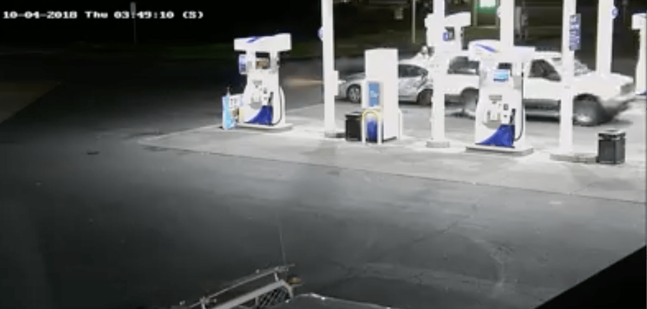 The Woodland Police Department is asking for the public’s help in identifying the suspect of a hit-and-run crash early Thursday morning at a gas station.