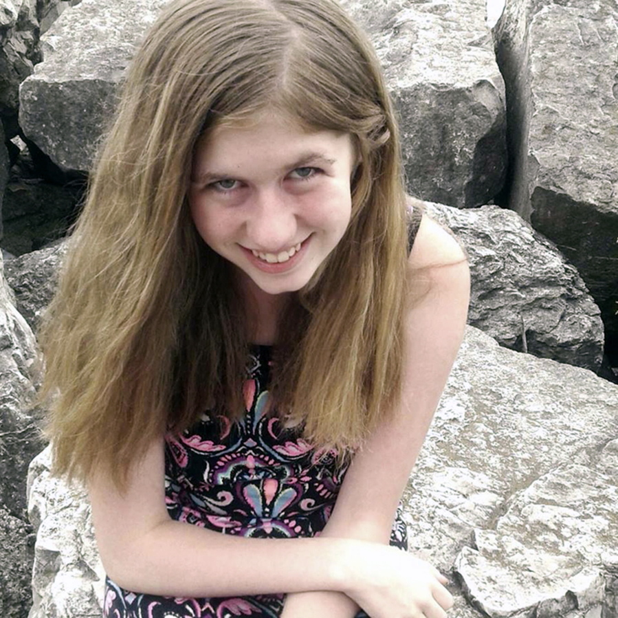 Jayme Closs. Authorities say that Closs, a missing teenage girl, could be in danger after two adults were found dead at a home in Barron, Wis., on Monday, Oct. 15, 2018.