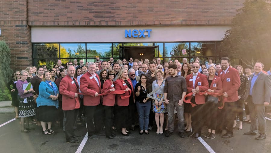 Fircrest: The ribbon-cutting ceremony for the new Vancouver location of Next, a career center for individuals 16 to 24 years old.