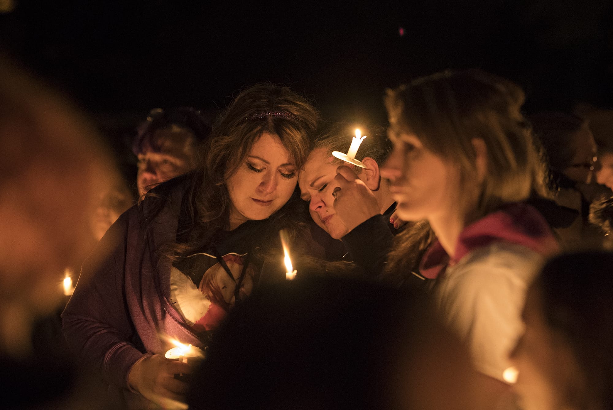 Candlelight vigil for Hartley Anderson photo gallery