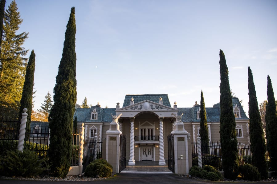 The mansion at The Empress Estate serves primarily as a wedding venue. The 17,500-square-foot mansion has hosted 120 weddings this year through mid-November.
